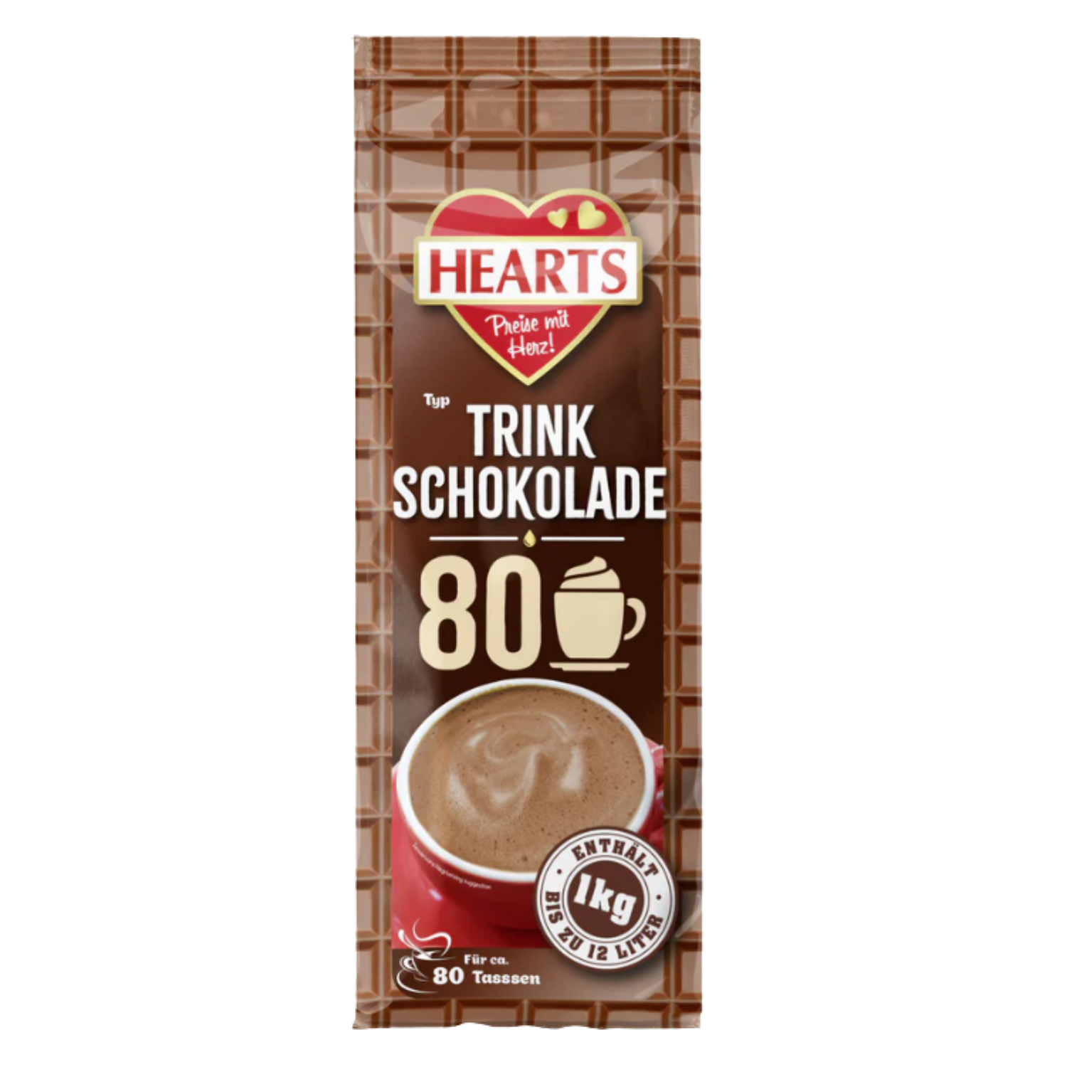 HEARTS Trinkschokolade 1kg
