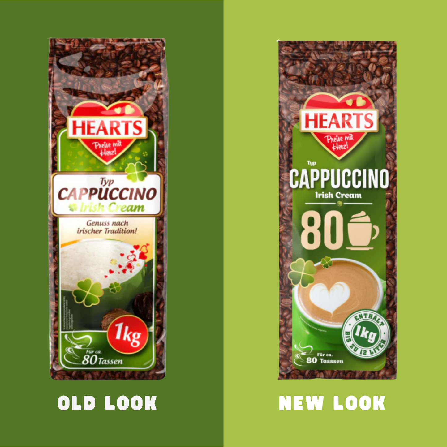 HEARTS Cappuccino Irish Cream 1kg