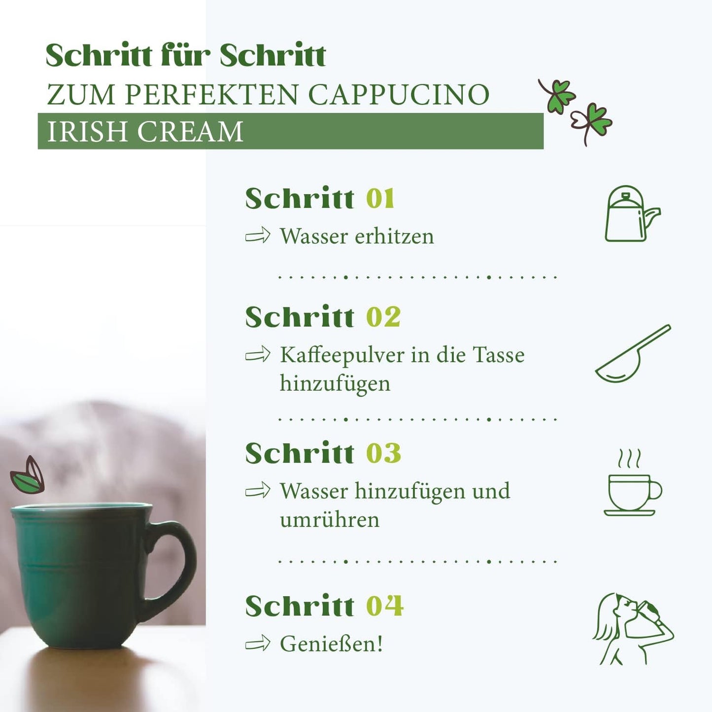 HEARTS Cappuccino Irish Cream 1kg