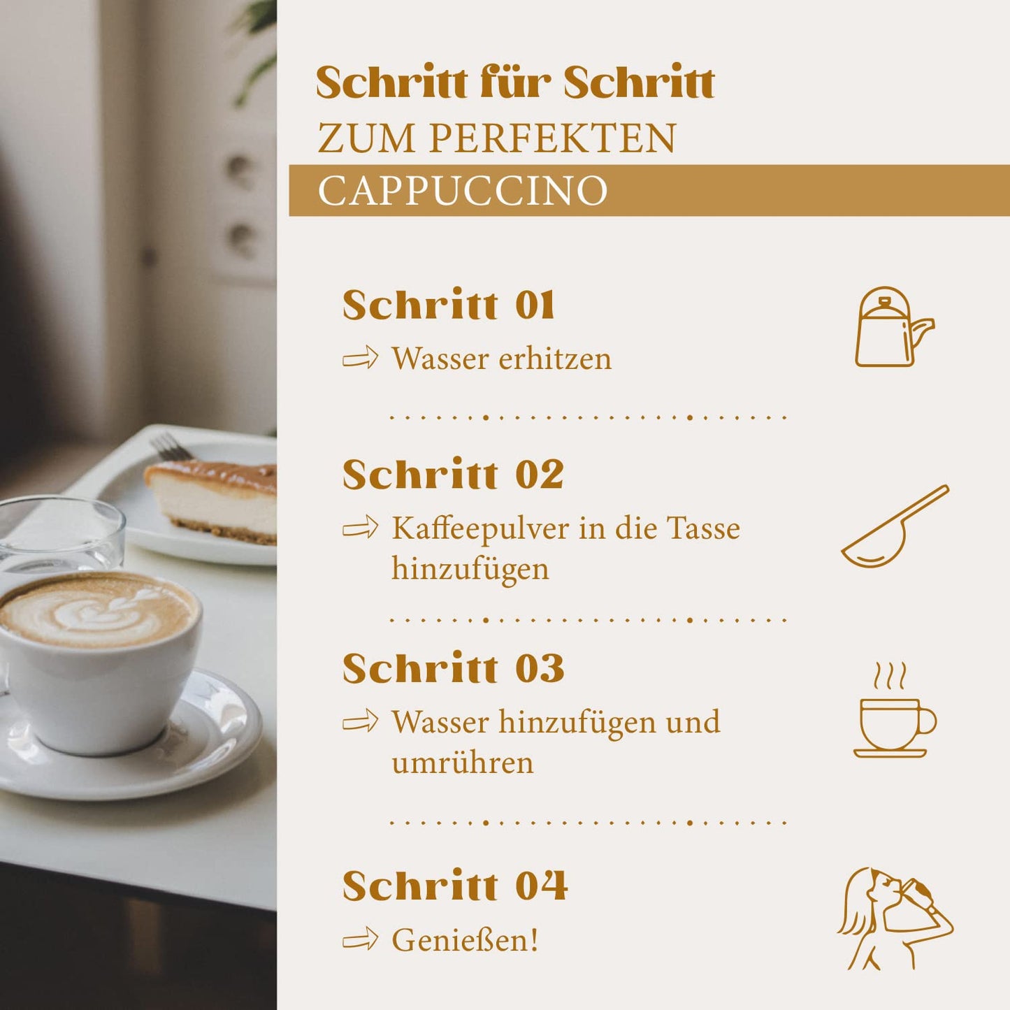 HEARTS Cappuccino White 1kg