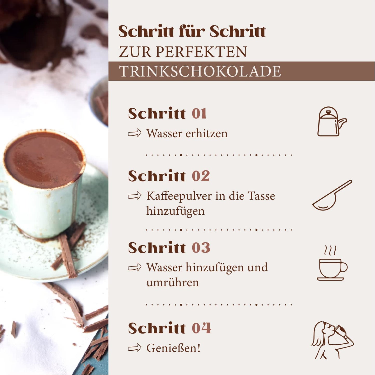 HEARTS Trinkschokolade 1kg