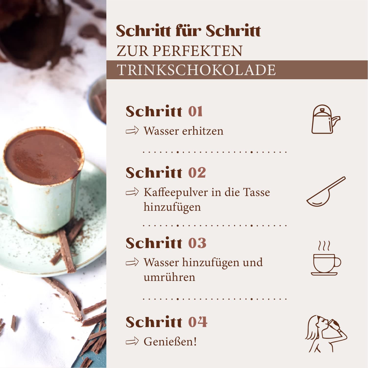 HEARTS Trinkschokolade 1kg