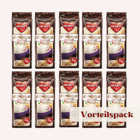 HEARTS Cappuccino Karamell 10 x 1kg